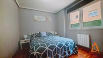 Bedroom of Flat for sale in Gijón   with Heating, Terrace and Balcony