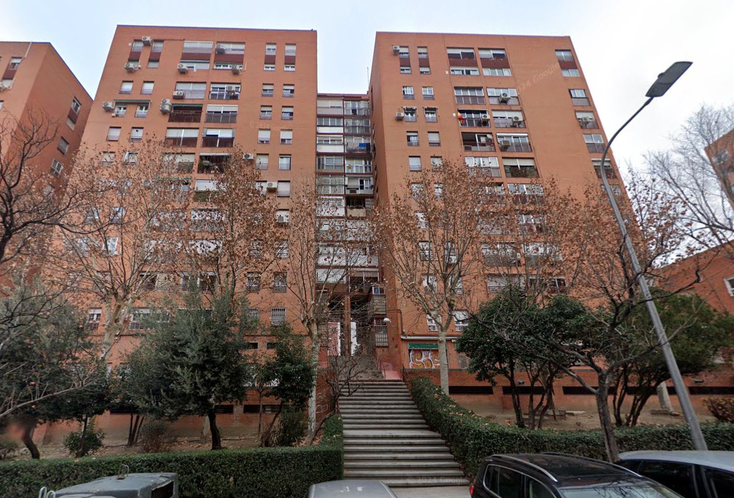 Exterior view of Flat for sale in  Madrid Capital  with Terrace