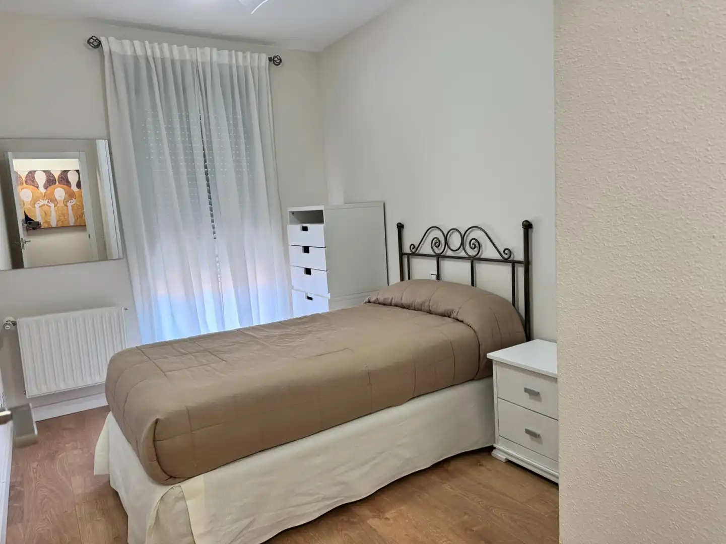 Bedroom of Flat for rent in Alcalá de Henares  with Heating, Private garden and Terrace