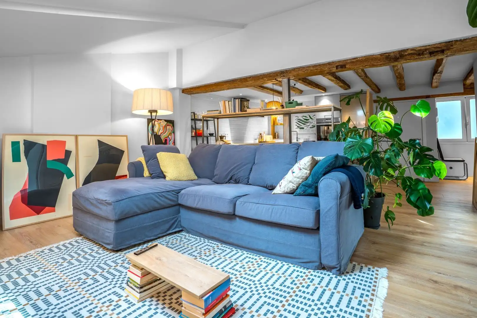 Wohnzimmer von Wohnung zur Miete in Tolosa mit Heizung und Möbliert