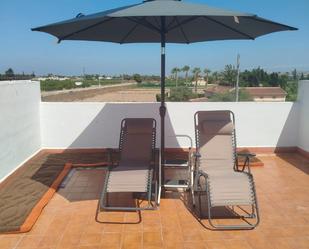 Terrace of Duplex for sale in Daya Nueva  with Air Conditioner, Private garden and Terrace