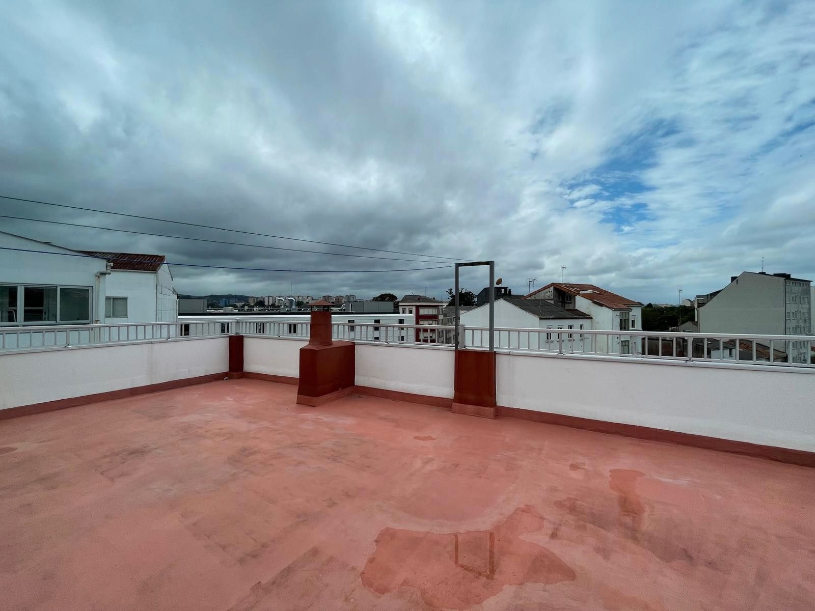 Terrace of Flat for sale in Ferrol  with Terrace, Storage room and Balcony