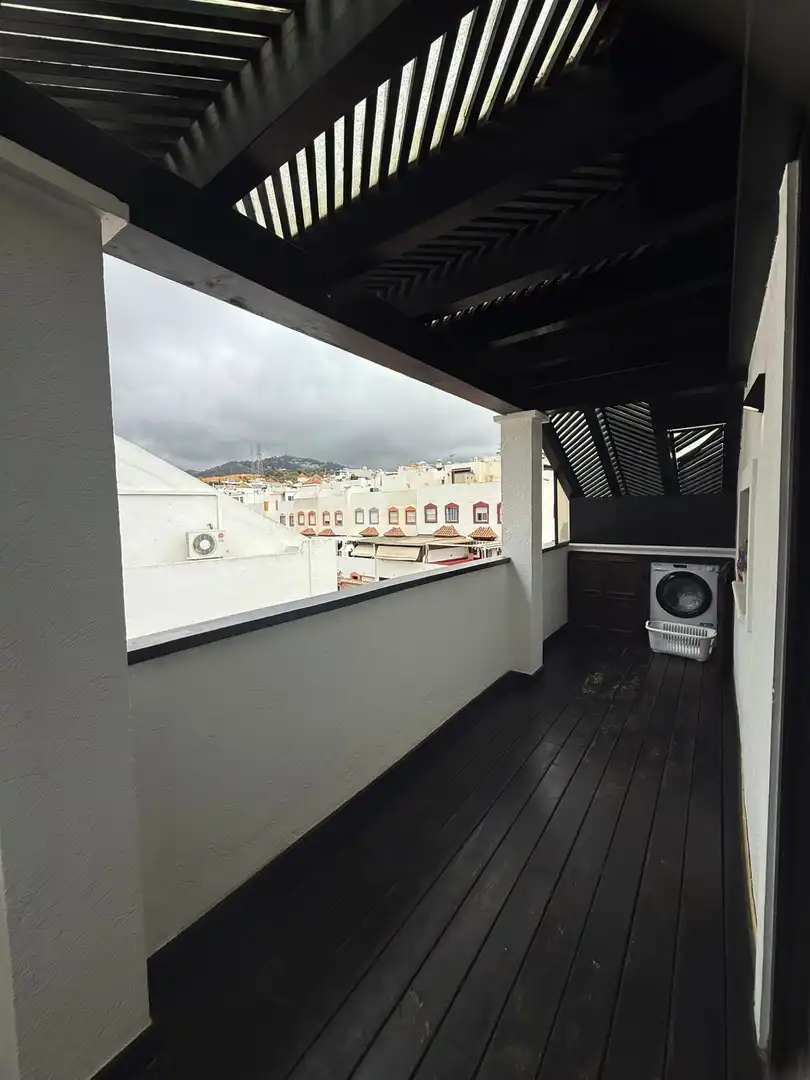 Vista exterior de Casa adosada en venta en Marbella con Aire acondicionado, Terraza y Trastero