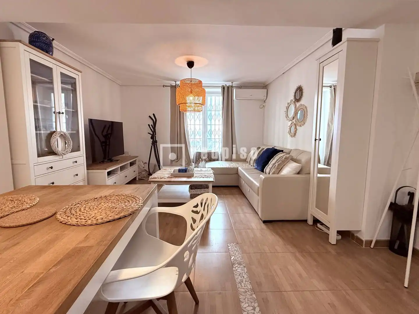 Living room of Flat for sale in Valencia  with Air Conditioner and Terrace