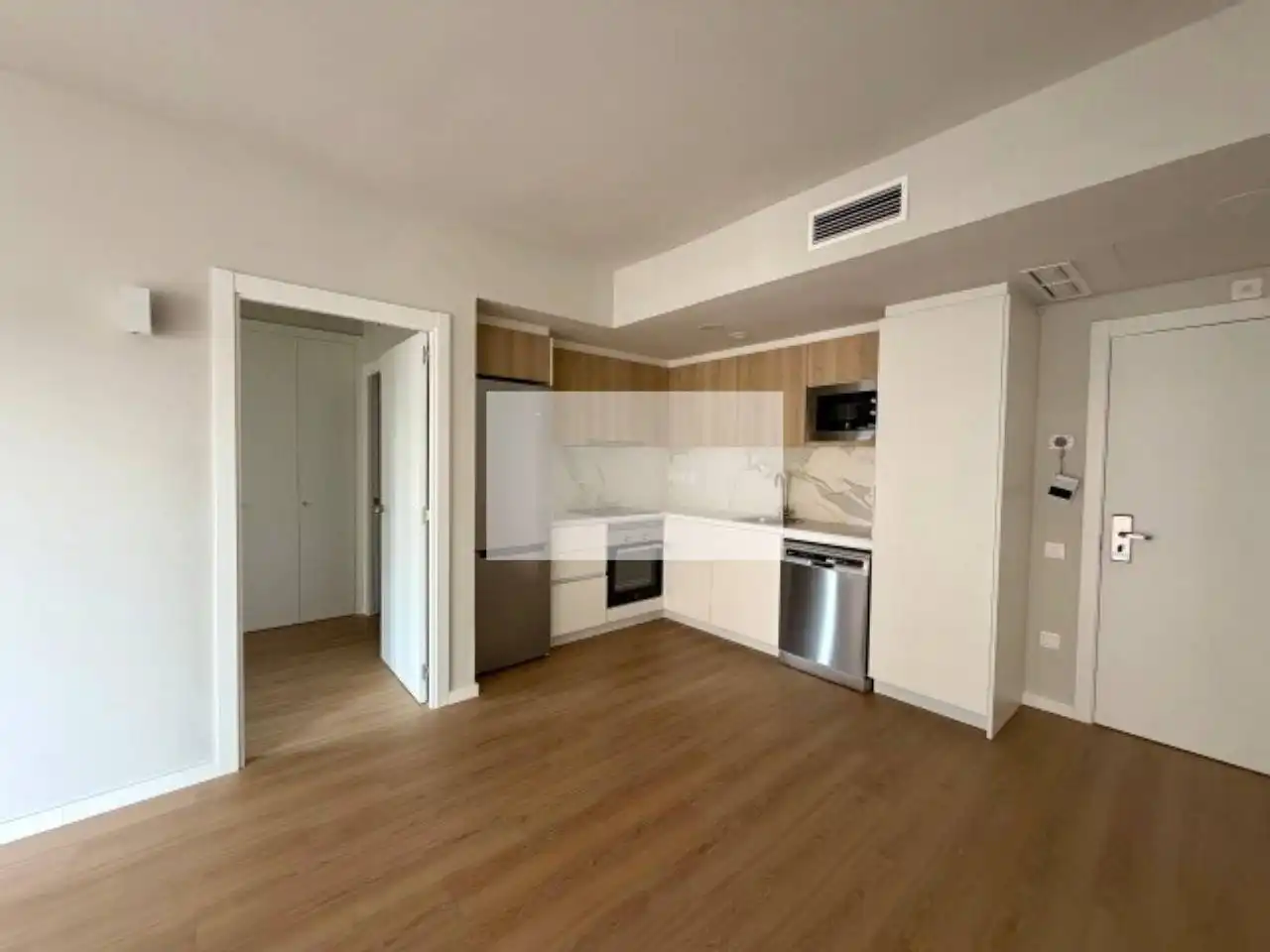 Cuina de Pis de lloguer en Terrassa amb Aire condicionat, Calefacció i Parquet