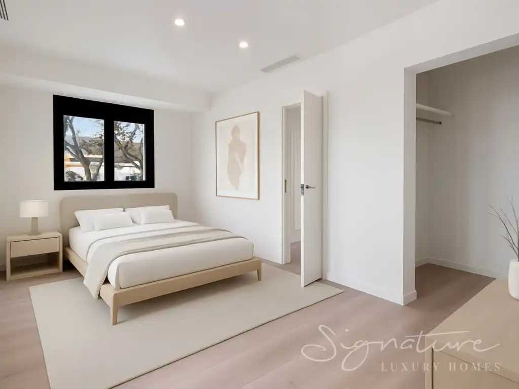 Bedroom of Houses for sale in Sant Cugat del Vallès  with Air Conditioner, Private garden and Swimming Pool