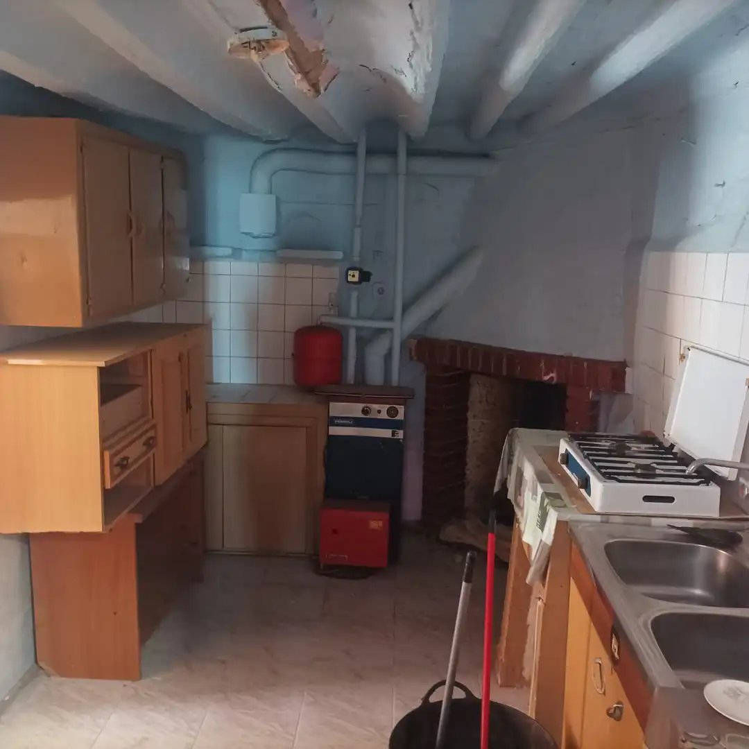 Cocina de Casa o chalet en venta en Villanueva de Alcardete con Calefacción, Parquet y Terraza