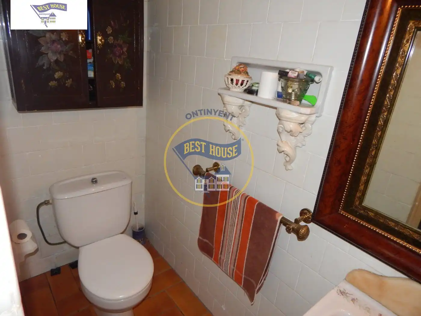 Bathroom of Houses for sale in Ontinyent  with Private garden, Storage room and Swimming Pool