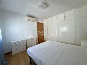 Bedroom of Attic for rent in Valencia  with Air Conditioner, Terrace and Furnished