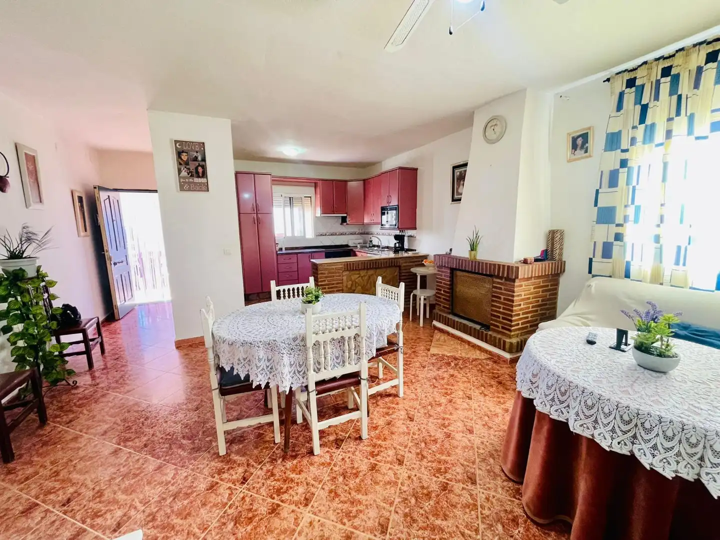 Cocina de Finca rústica en venta en Antequera con Jardín privado, Trastero y Piscina