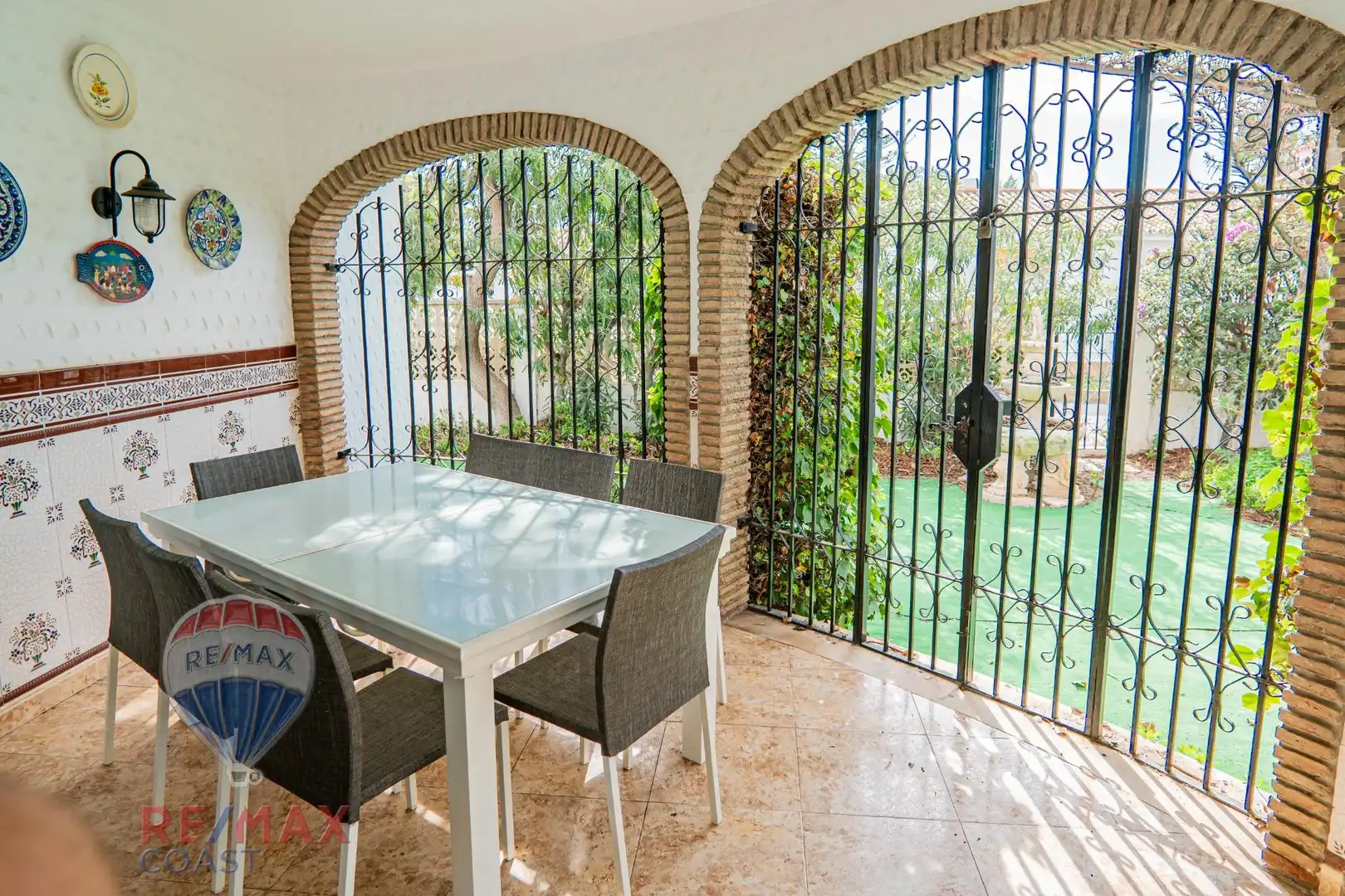 Terraza de Casa o chalet en venta en Torrox con Aire acondicionado, Calefacción y Jardín privado