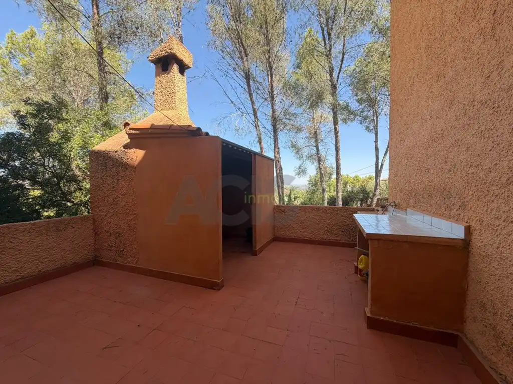 Terrassa de Casa o xalet en venda en Alberic amb Jardí privat, Terrassa i Piscina