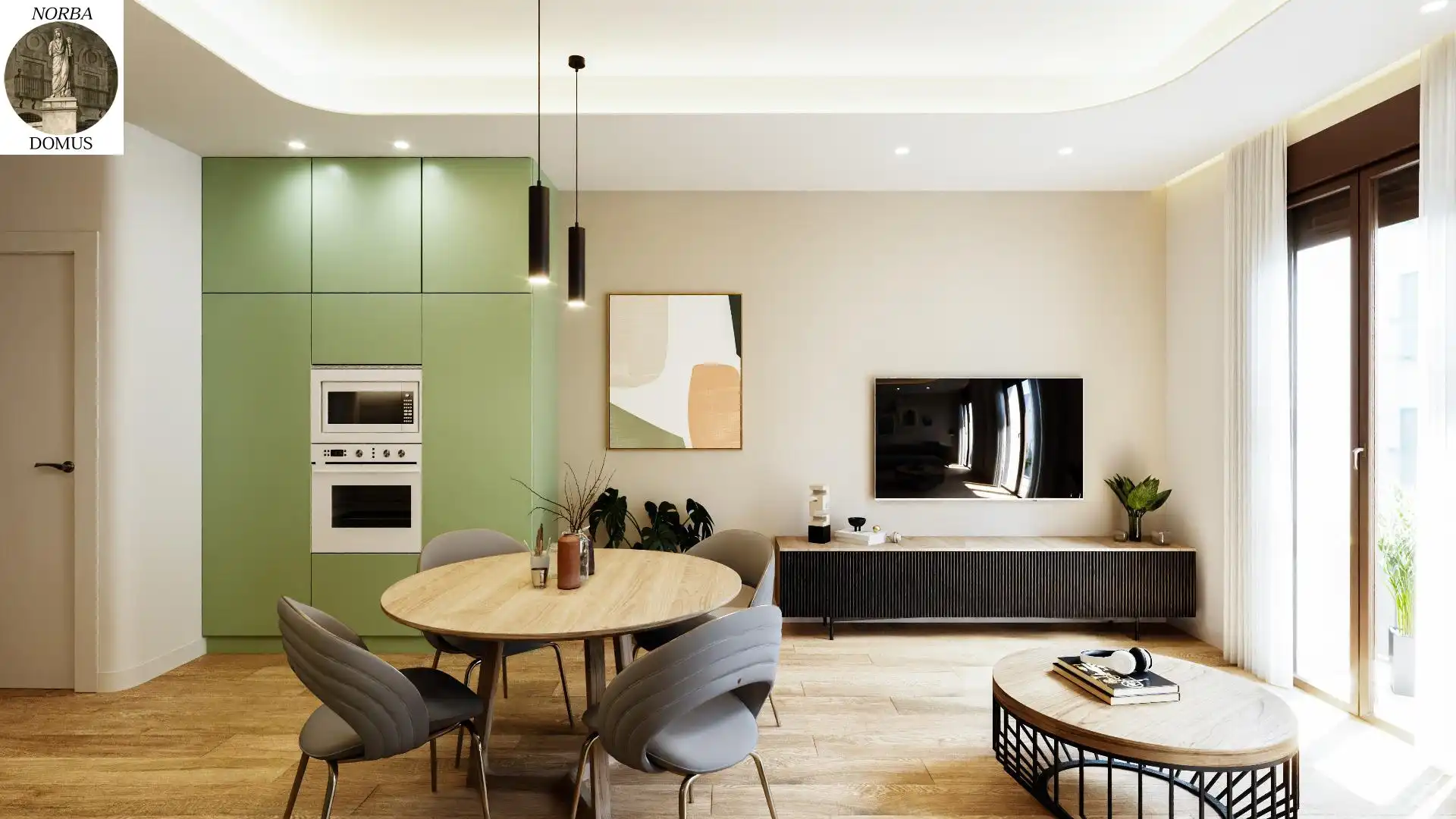 Sala de estar de Apartamento en venta en Cáceres con Aire acondicionado, Calefacción y Amueblado