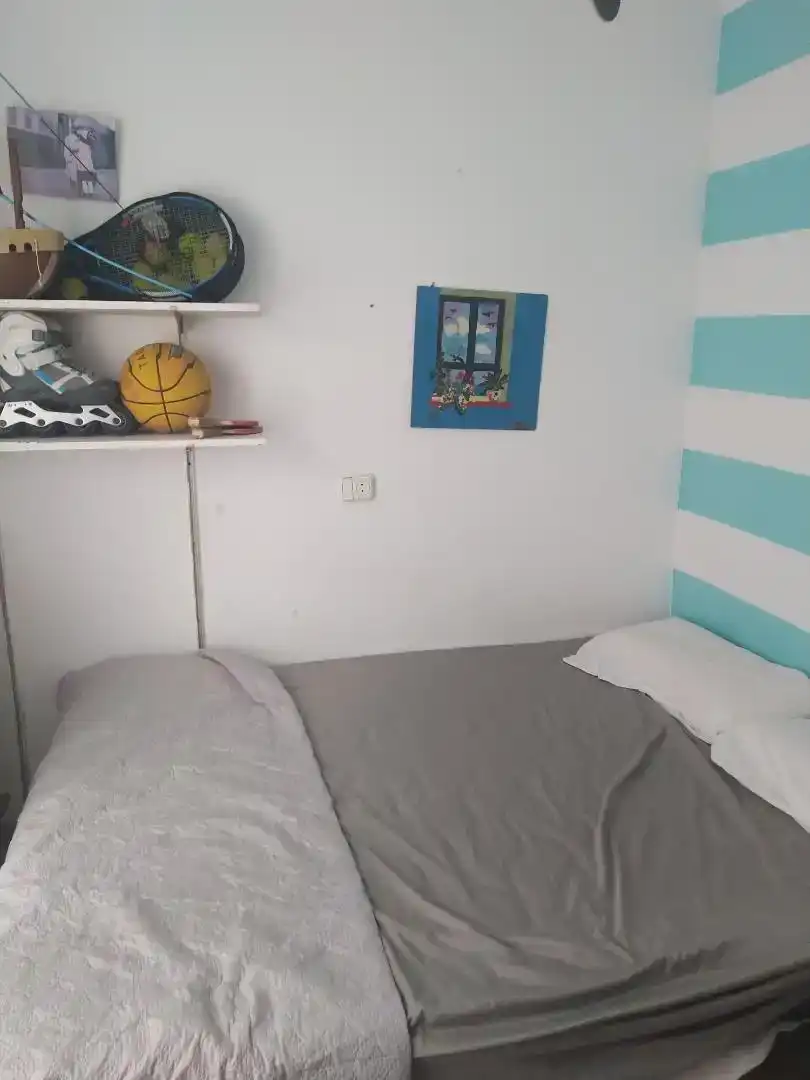 Bedroom of Flat for share in Motril  with Oven, Washing machine and Microwave