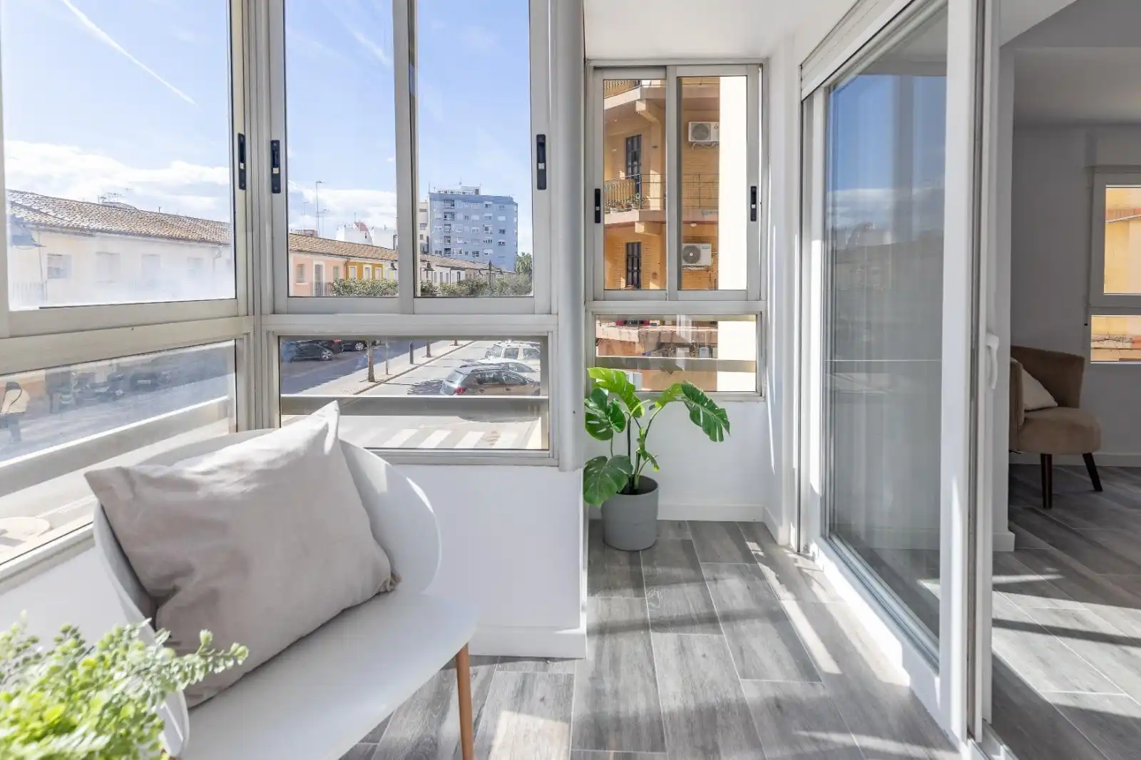 Balcony of Flat for sale in Benifaió  with Parquet flooring and Balcony