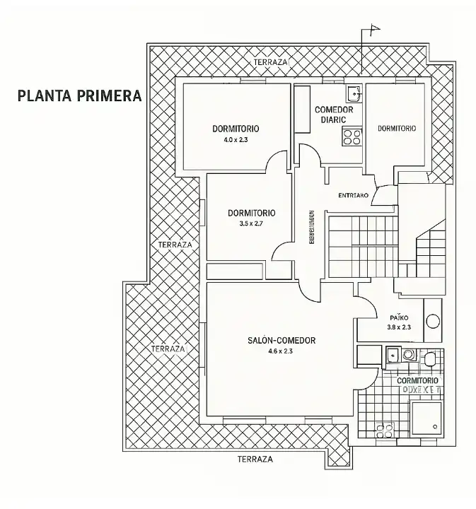 Haus mit Terrasse zum Verkauf in Av. Mediterrànea Pau, imagen 67