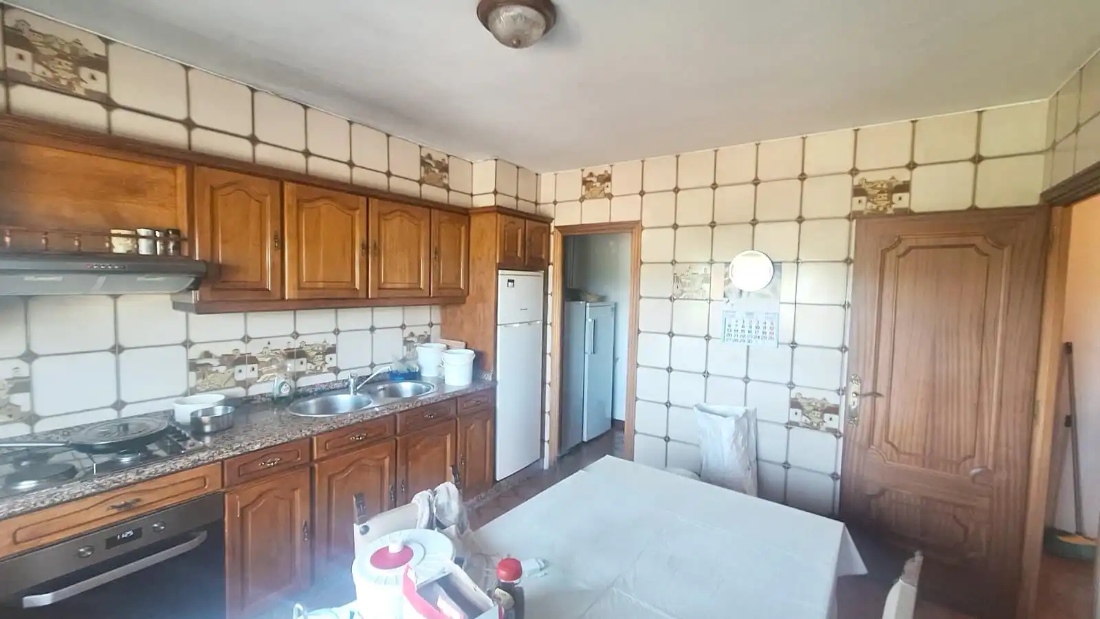Cocina de Casa o chalet en venta en Camponaraya con Calefacción, Jardín privado y Terraza