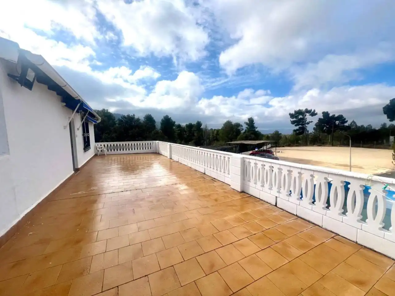 Terraza de Casa o chalet en venta en Ibi con Jardín privado y Piscina