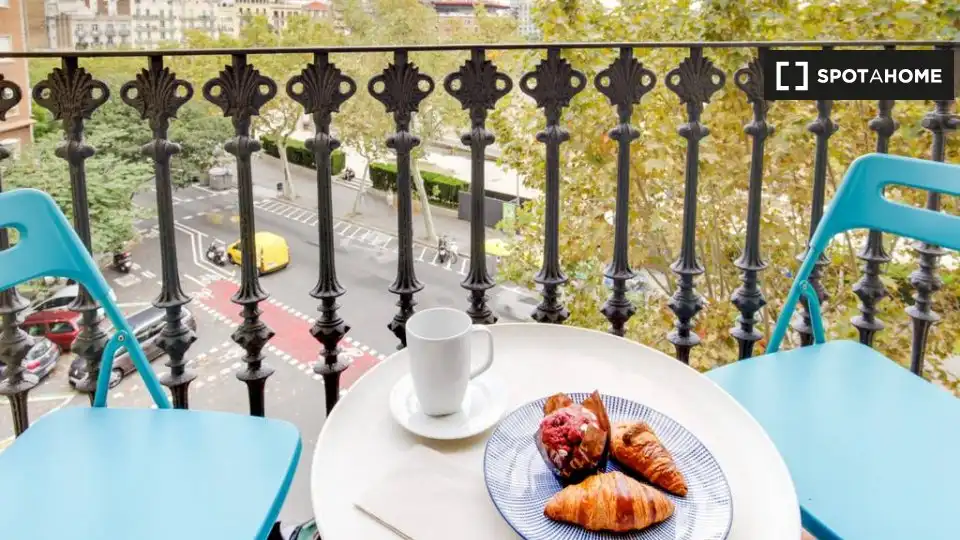 Piso con terraza en alquiler en Eixample, imagen 12