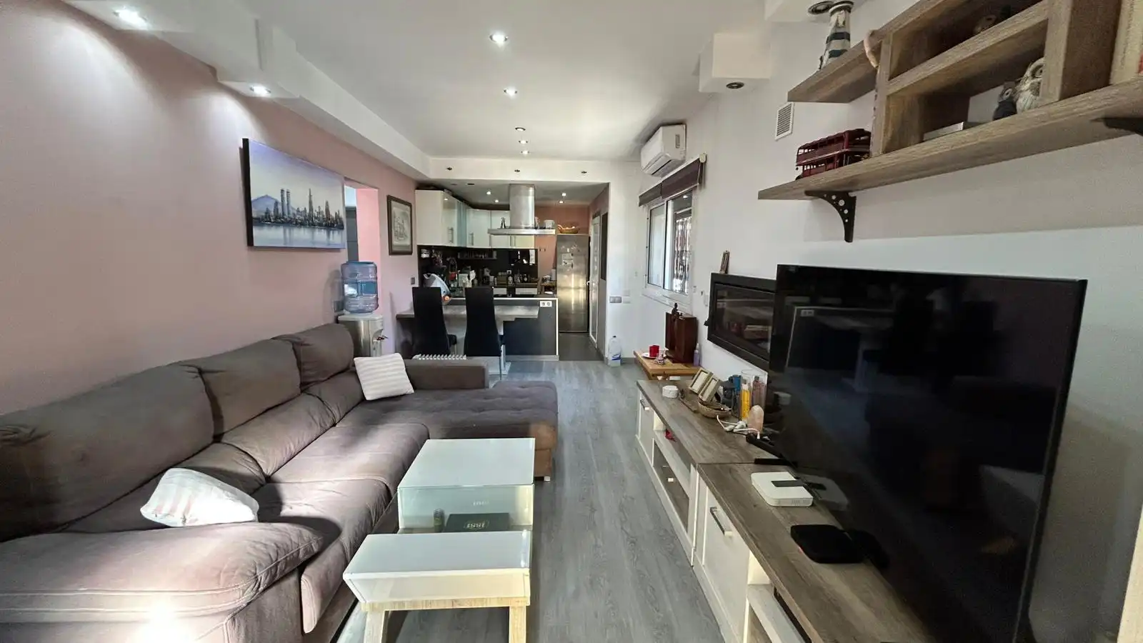 Living room of Houses for sale in Castelldefels  with Air Conditioner, Heating and Private garden