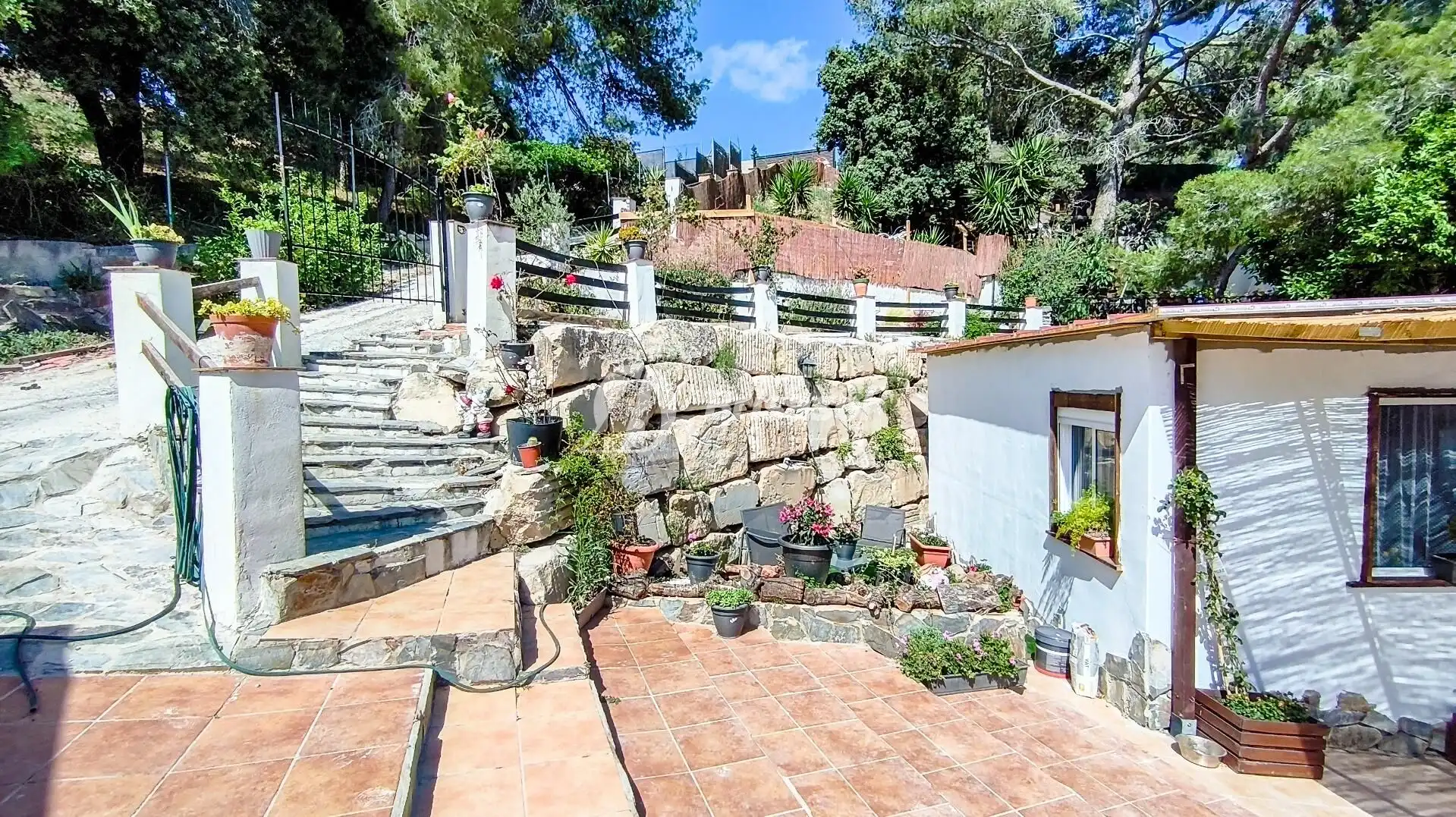 Terrassa de Casa o xalet en venda en Almoster amb Aire condicionat, Jardí privat i Terrassa