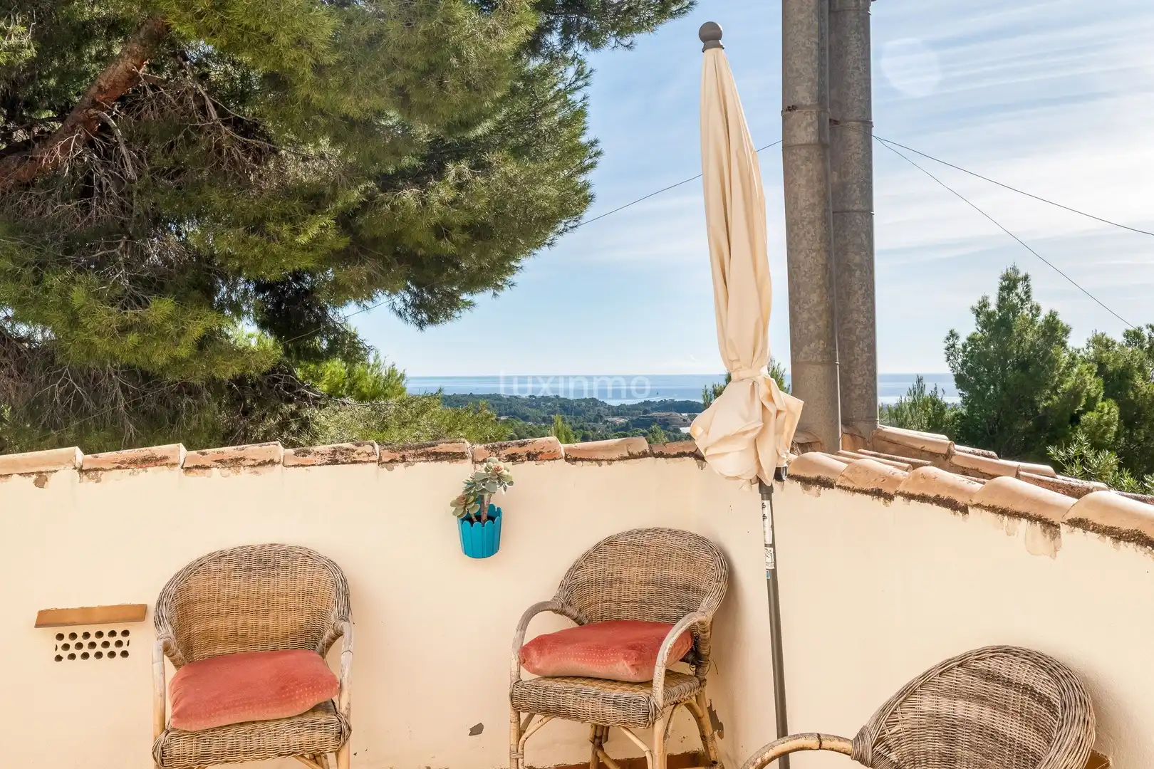 Terraza de Casa o chalet en venta en Altea con Aire acondicionado, Calefacción y Jardín privado