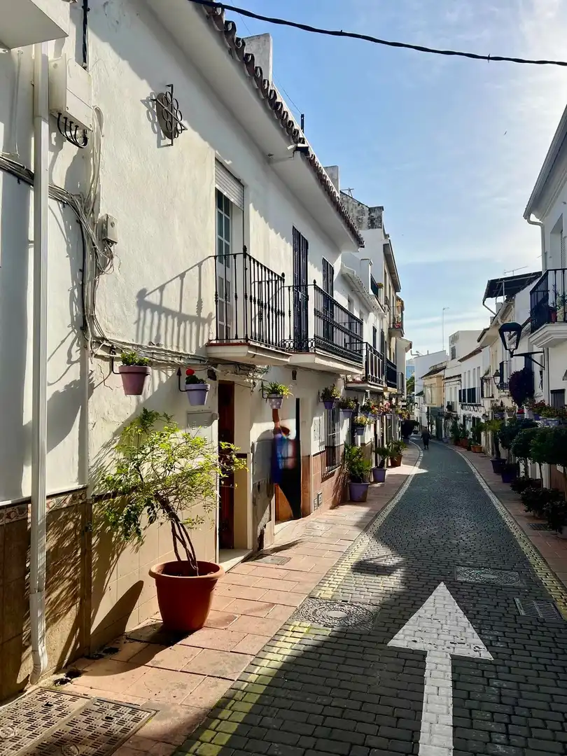 Casa con piscina en venta en Estepona Pueblo