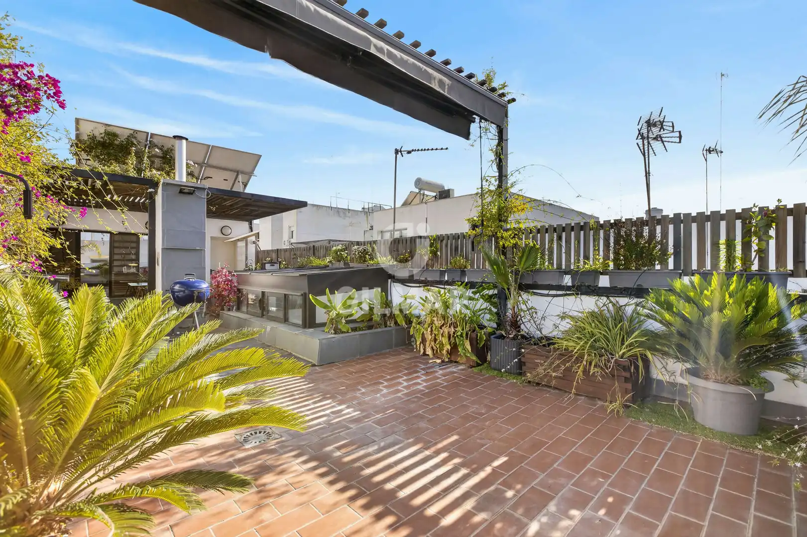 Terrace of Detached homes for sale in Sevilla  with Heating and Swimming Pool