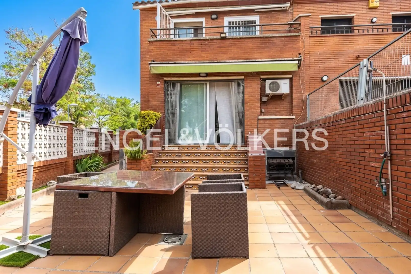 Terrace of Detached homes for rent in Barberà del Vallès  with Air Conditioner, Heating and Private garden
