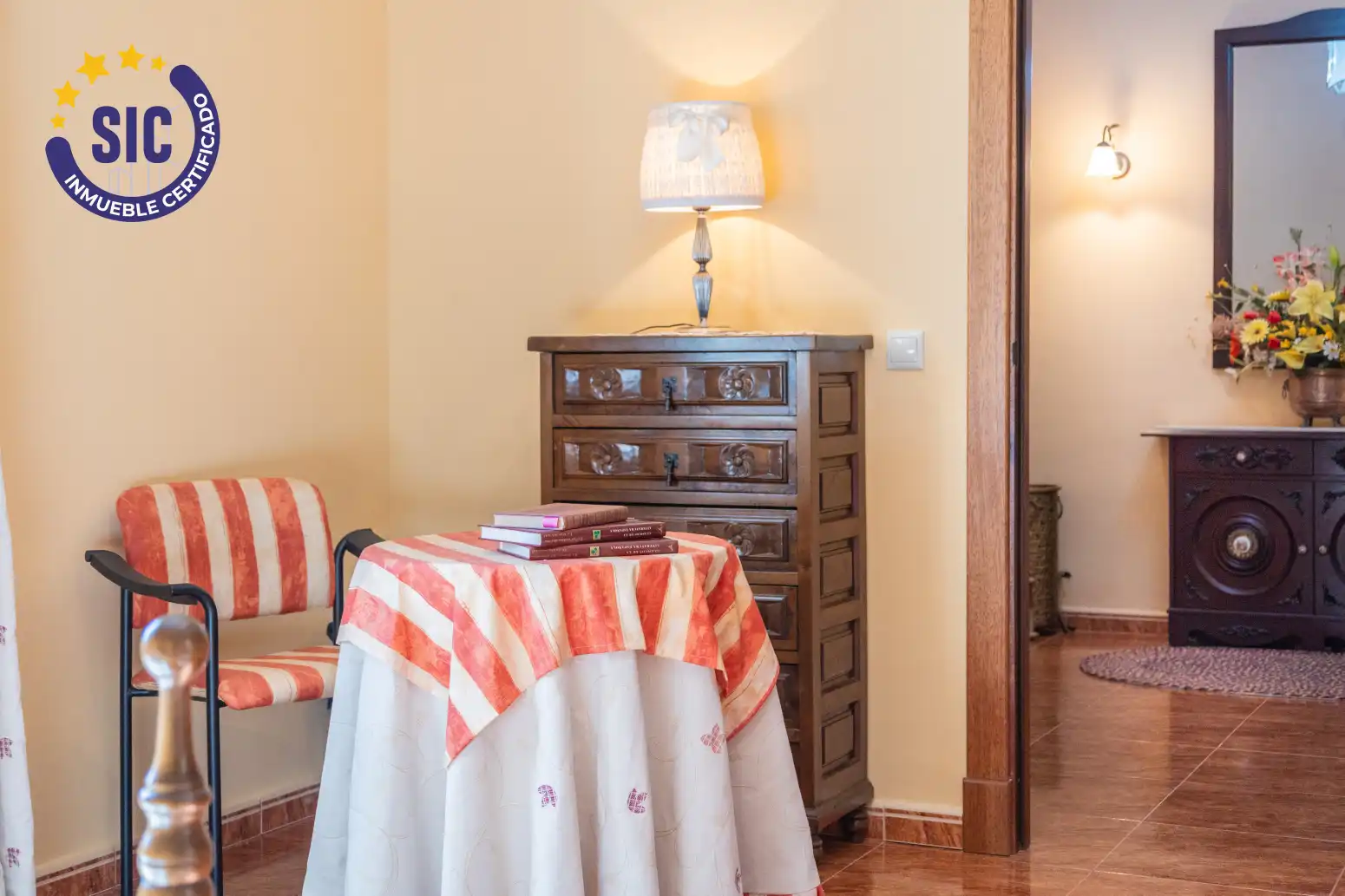 Habitación de Casa o chalet en venta en Hontecillas con Calefacción, Terraza y Amueblado