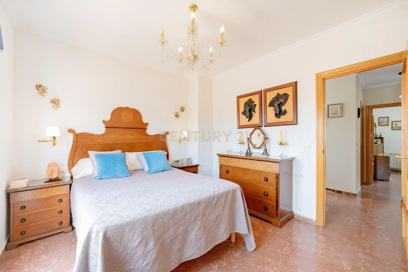 Habitación de Casa adosada en venta en Náquera con Trastero, Piscina y Horno
