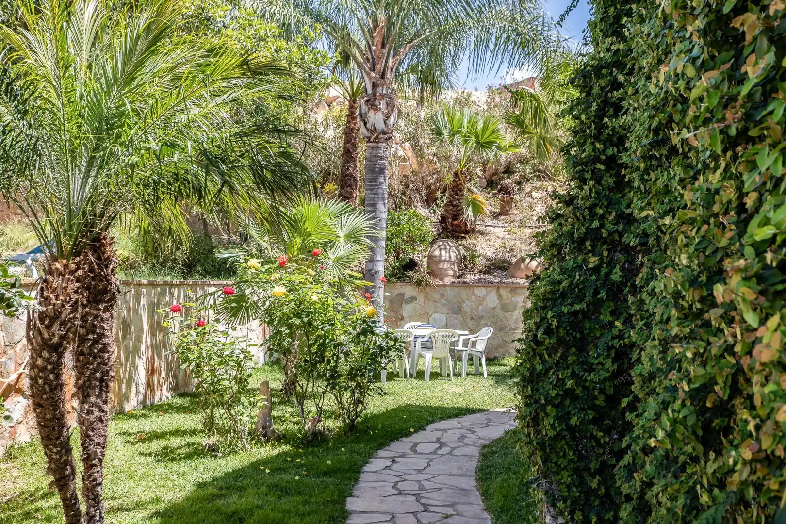 Jardí de Casa o xalet en venda en Pedralba amb Aire condicionat, Calefacció i Jardí privat