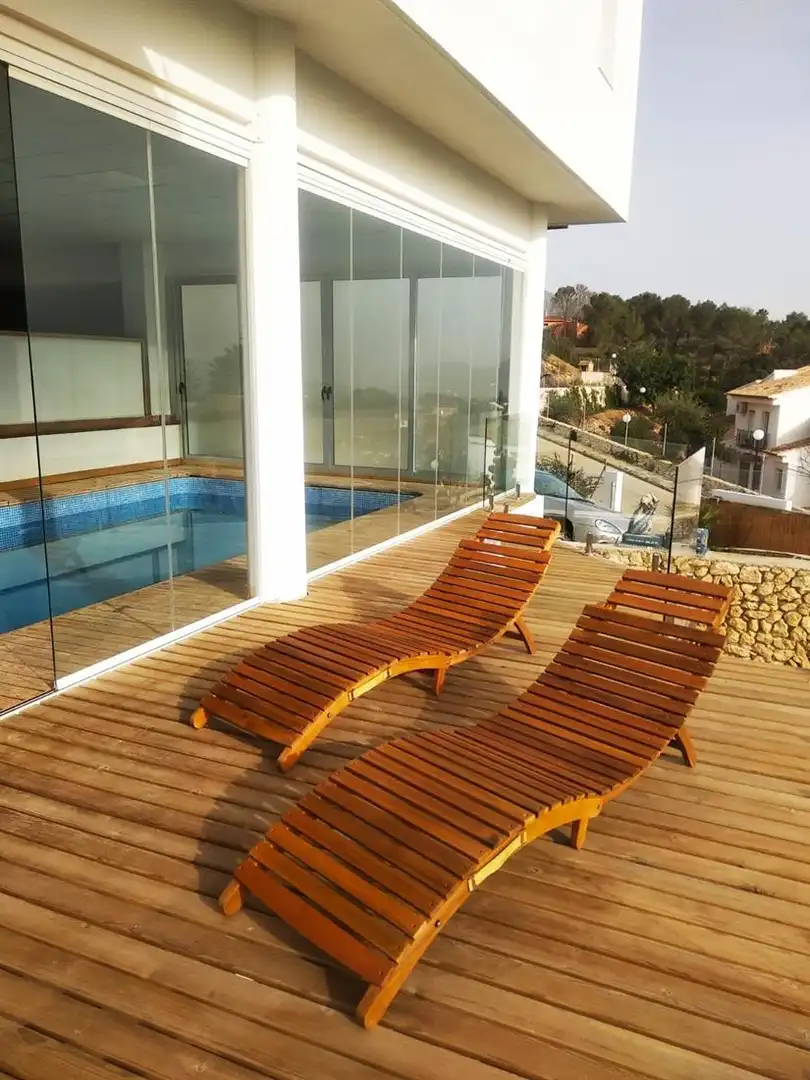 Terraza de Casa o chalet en venta en Gandia con Calefacción, Jardín privado y Terraza