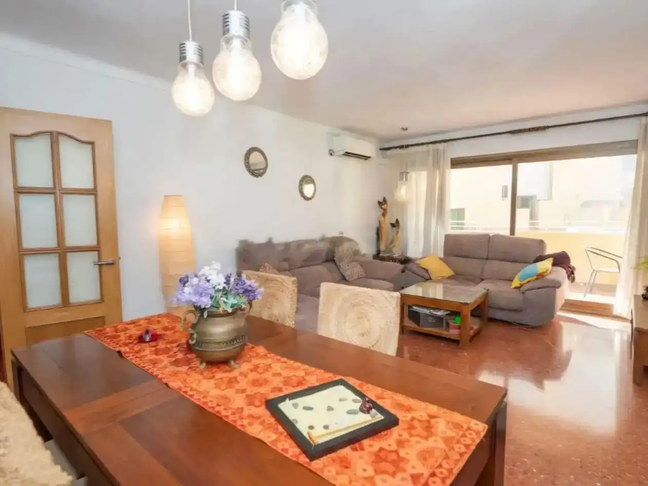 Sala de estar de Piso en venta en Eivissa con Aire acondicionado, Amueblado y Balcón