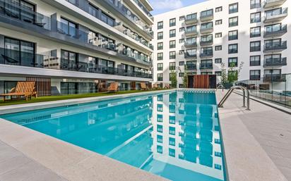 Swimming pool of Flat to rent in  Barcelona Capital  with Furnished, Oven and Washing machine