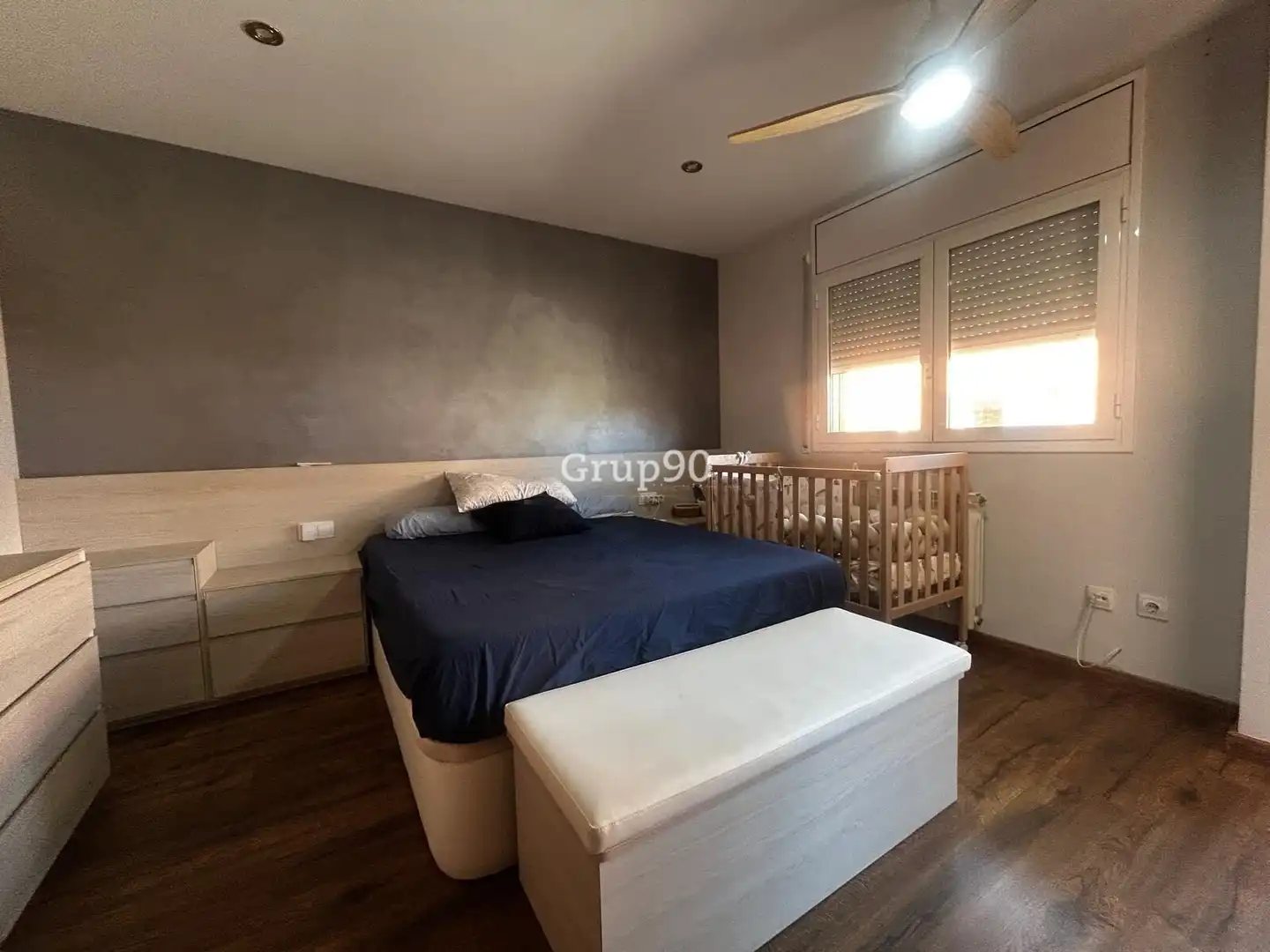 Habitación de Casa adosada en venta en Puigverd de Lleida con Aire acondicionado, Calefacción y Parquet