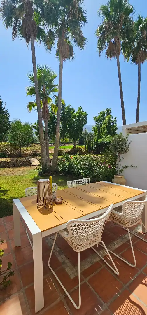 Jardín de Casa adosada de alquiler en Alhaurín de la Torre con Aire acondicionado, Jardín privado y Terraza