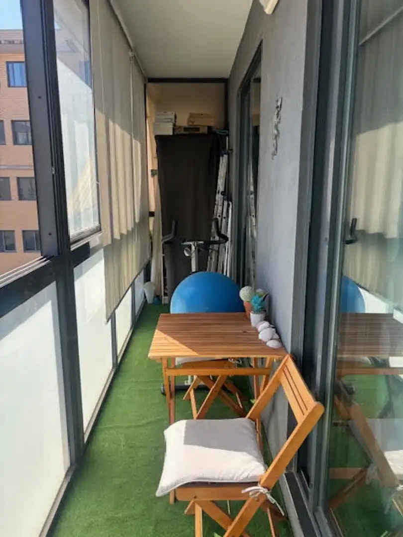 Terrasse von Wohnung zum Verkauf in Zaragoza mit Terrasse, Abstellraum und Möbliert