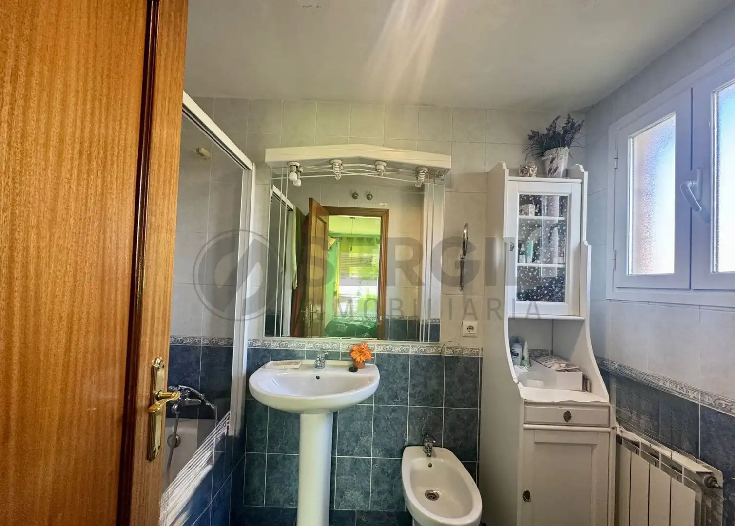 Badezimmer von Wohnung zum Verkauf in Palazuelos de Eresma mit Heizung, Abstellraum und Möbliert