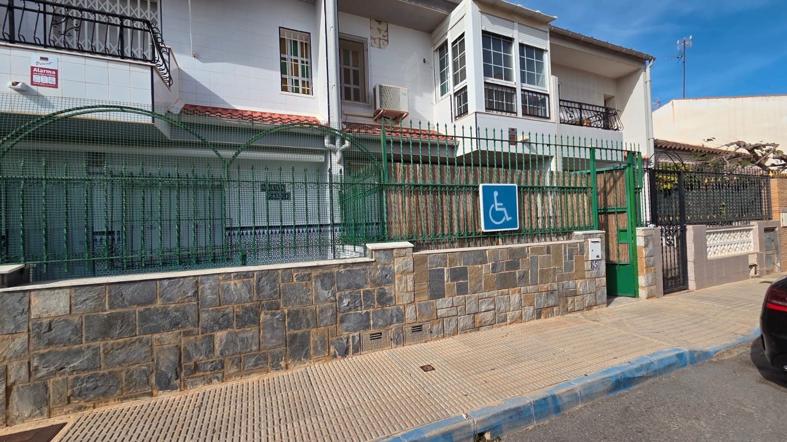 Exterior view of Single-family semi-detached for sale in San Pedro del Pinatar  with Terrace, Furnished and Balcony