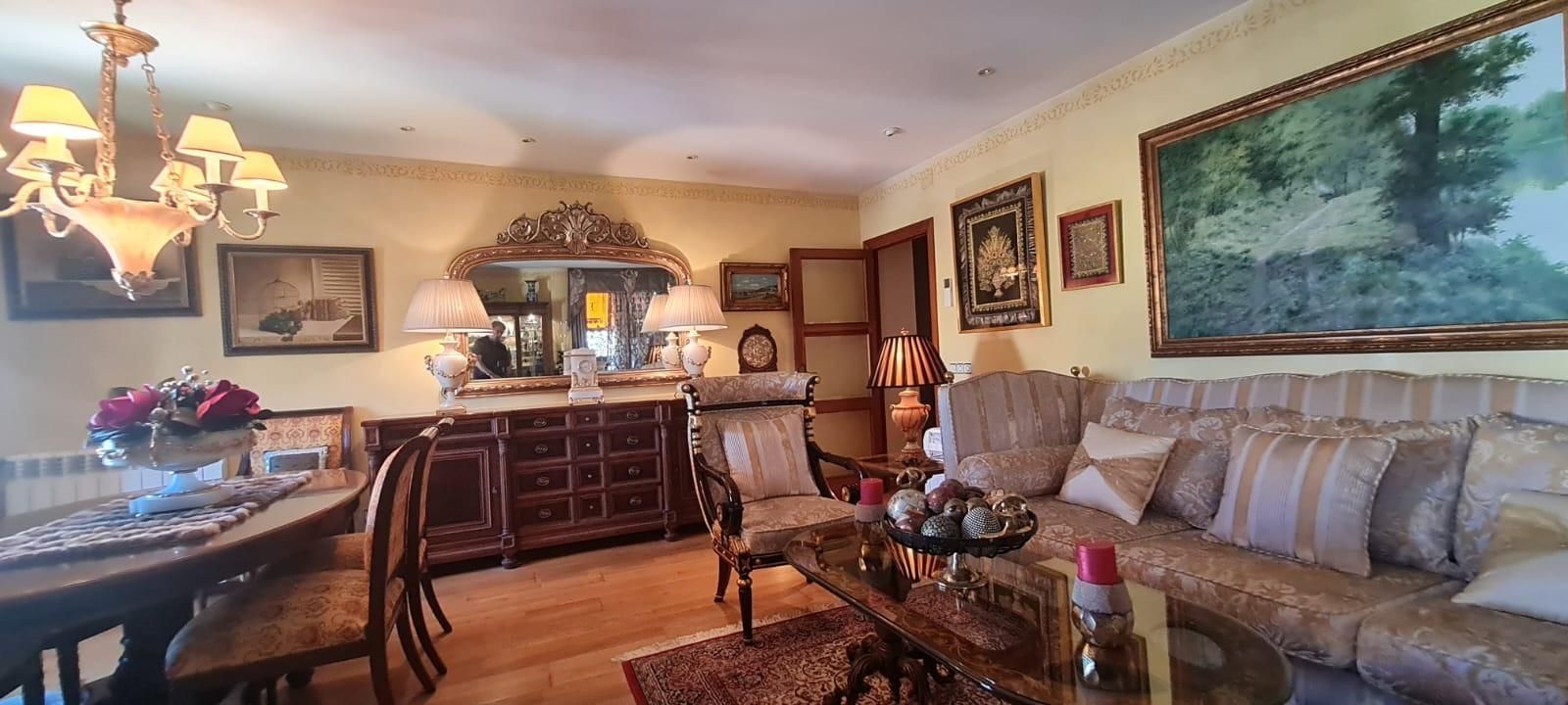 Living room of Flat for sale in  Palma de Mallorca  with Air Conditioner, Parquet flooring and Terrace