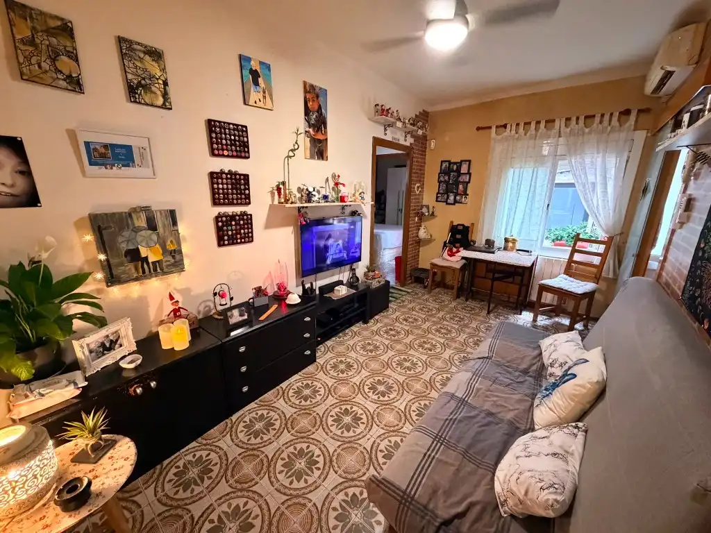 Sala de estar de Piso en venta en Badalona con Aire acondicionado y Calefacción