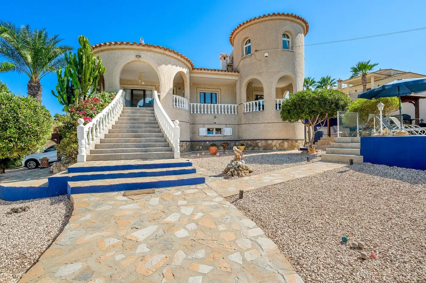 Vista exterior de Casa o chalet en venta en Callosa de Segura con Calefacción, Jardín privado y Terraza
