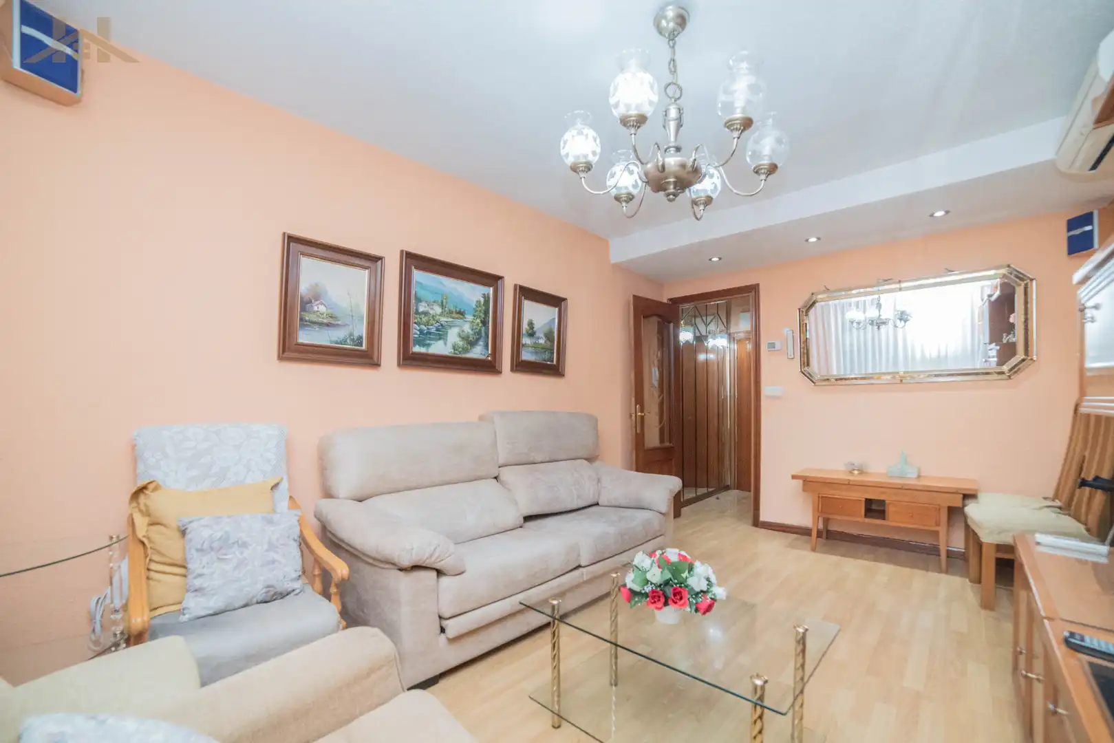 Sala de estar de Piso en venta en Leganés