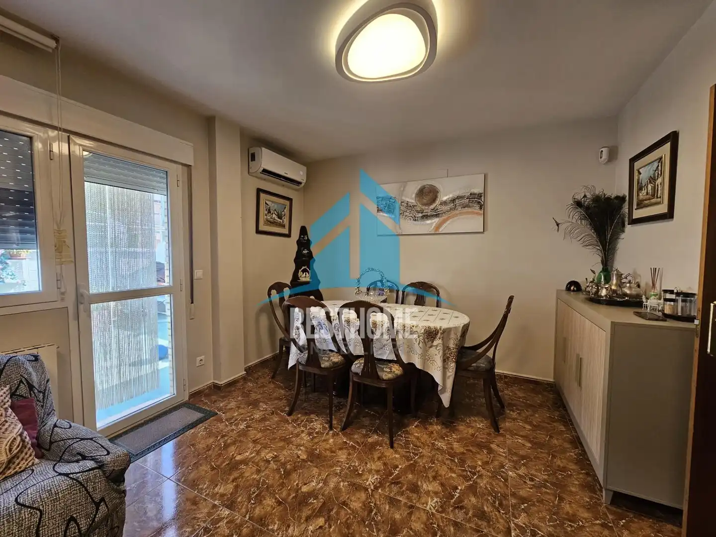Comedor de Casa o chalet en venta en Castejón (Navarra) con Aire acondicionado, Calefacción y Terraza