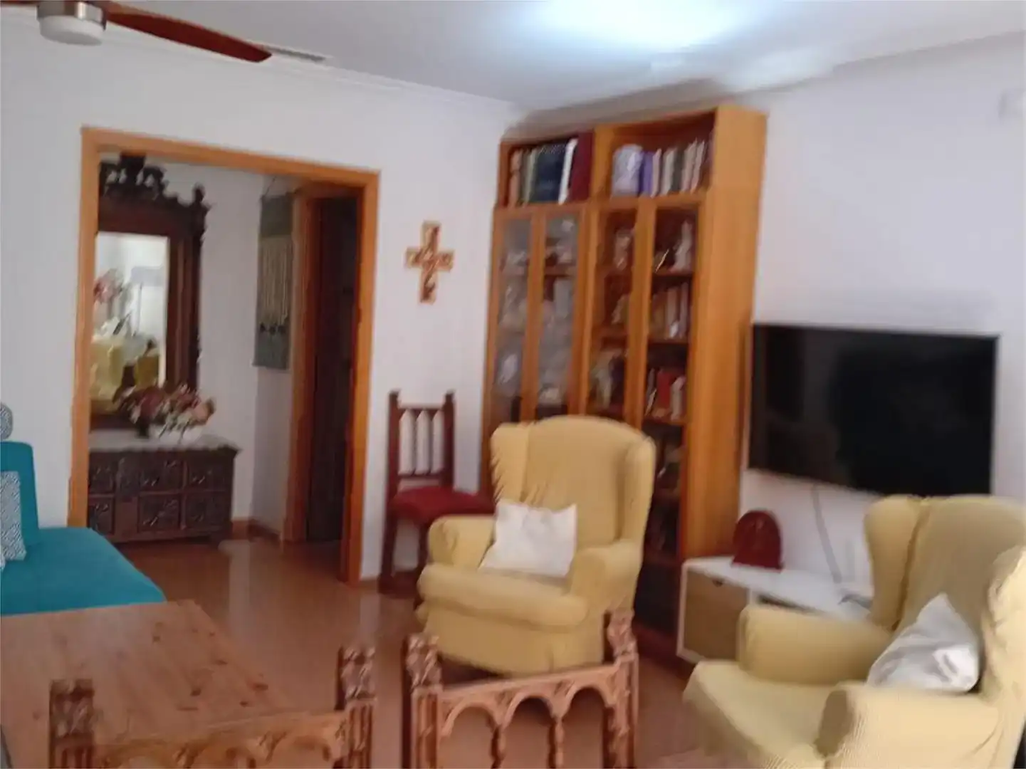 Sala de estar de Piso en venta en Aspe con Aire acondicionado y Balcón