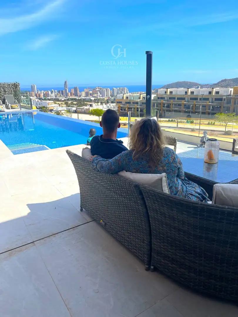 Villa mit Pool zum Verkauf in Balcón de Finestrat - Terra Marina, imagen 7