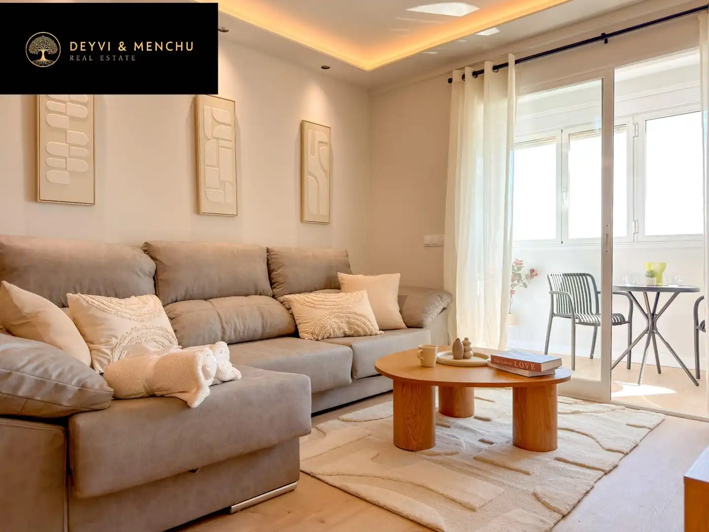 Wohnzimmer von Wohnung zum Verkauf in Madrid mit Klimaanlage, Heizung und Möbliert