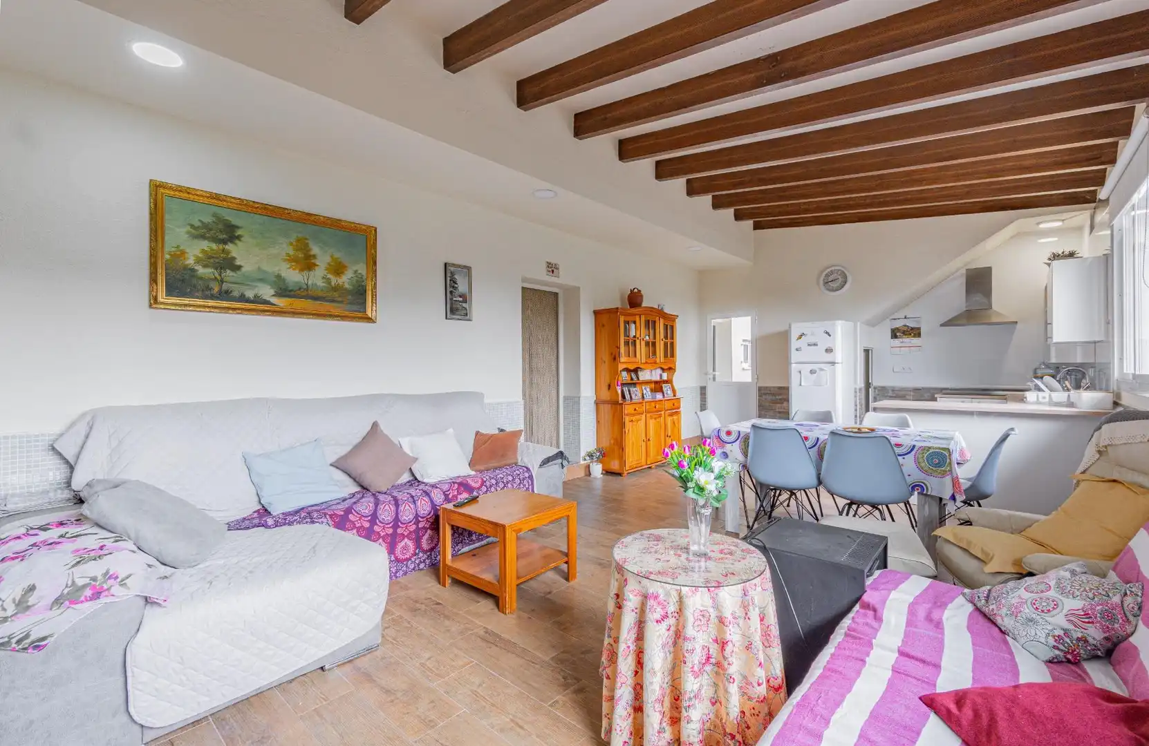 Sala de estar de Casa o chalet en venta en Son Servera con Aire acondicionado, Calefacción y Jardín privado