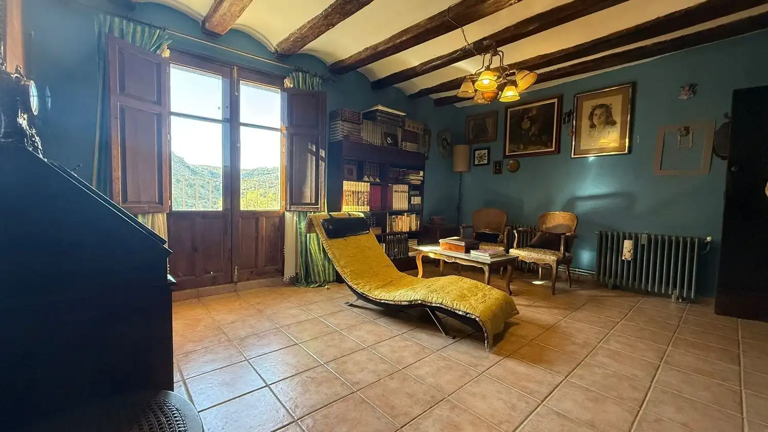 Sala de estar de Casa o chalet en venta en Castellote con Terraza y Trastero